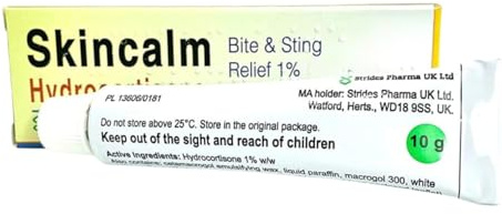 Soothing 1% Ointment 15g | Insect Bites, Skin Rash & Irritated Skin Relief | Irritation & Inflammation Treatment | Helps Reduce Swelling & Itching