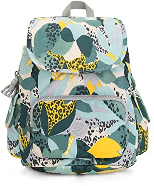Kipling Damen City Pack S Rucksack Mehrfarbig (Urban Jungle)