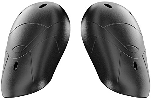 SAS-TEC CE Nivel 2 de grado de carrera de ingeniería alemana de motociclista de motocicleta que absorbe los golpes insertos de armadura acolchada para protección del cuerpo de los hombros – Par