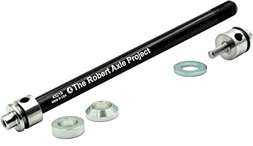 Steckachse zur FollowMe Montage - Robert Axle - für FollowMe Tandem - inkl. RennMaxe Silikonband - Adapter Tandemkupplung
