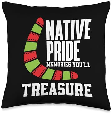 Boomerang Graphic Boomerang Player Boomerang Thrower Sports Throw Pillow