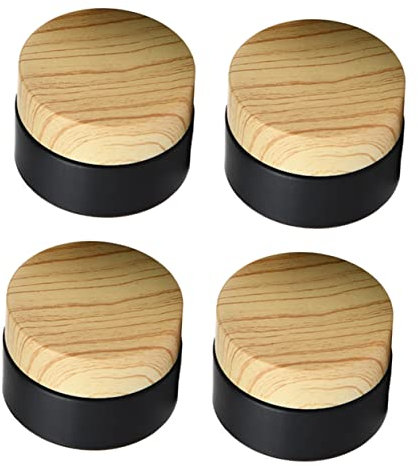 DOITOOL 4pièces Petit Pot Verre Pour Cosmétiques Avec Ouverture Large Pour Crèmes Et Lotions De Voyage