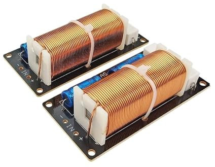 DEBLAN Crossover subwoofer passivo da 4-10 pollici 2 pezzi 300 W Crossover speciale 350 Hz