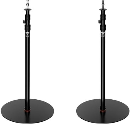 IFOOTAGE Cobra 2 RB-A400 Monopode Professionnel en Aluminium pour Appareil Photo,Monopode de Studio,Base Lestée et Hauteur Réglable,Support de Sol,Support D'éclairage,Diamètre de la Base : 40 cm