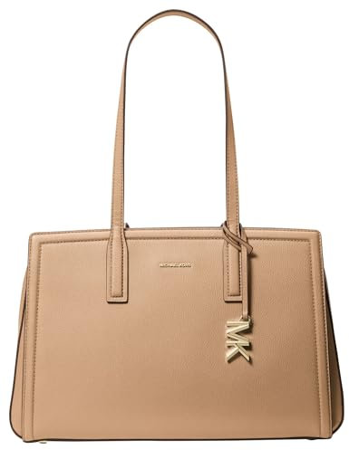 Michael Kors Women's Laila Medium Tote Bag, Gold-Tone Hardware/Husk