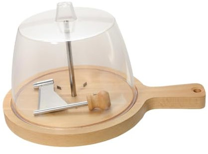 KESOTO Manual de Queso con Queso para la Tienda de restaurantes Café Bar casero, Rizador de Queso Fijo