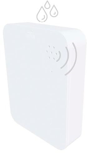 Northpoint WiFi Wassermelder mit Tuya App 2er-Set – Kompaktes Alarmsystem für Keller, Küche & Bad