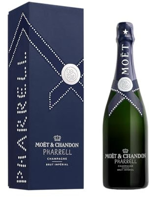 Moët & Chandon Brut Impérial x Pharrell Williams Limited Edition Champagne, Gift Box, 75cl