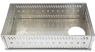 Cestino Per Carbonella Supporto for pietra for sauna Legna da ardere in acciaio inossidabile Forniture for stufa for sauna Fornello a carbone resistente al calore Stufa a legna Cestino in pietra for s