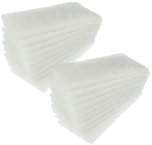 vhbw 20x Luftfilter G3 Ersatz für Zehnder 990320030 für Lüfter | Badlüfter, Ventilator, Lüftungsgerät - Weiß