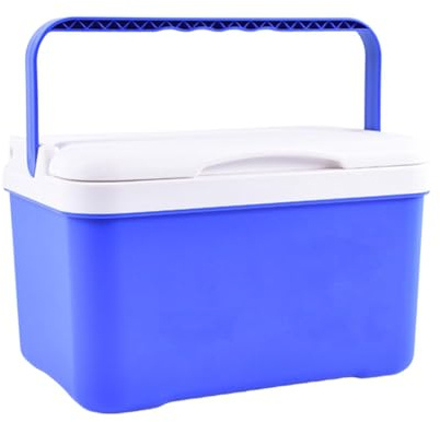 QSTDGVPW Isolierte Kühlbox, Kühlbox Zur Warm Und Kaltkonservierung mit Griff, Getränkeaufbewahrungs Organizer, Zum Angeln, Sportgetränke, 8l