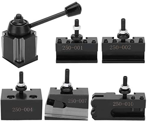 250-0 CNC Lathe Tool Post with Piston Tool Holder for Precision Machining High Stability and Durable Tooling Applications