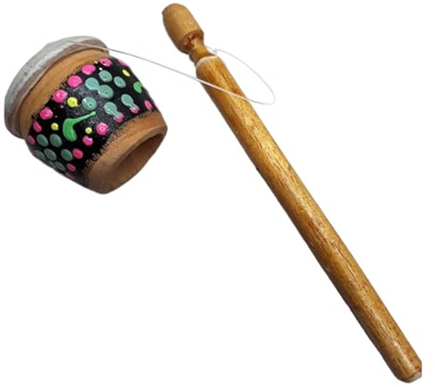 Wood Bass Drum Mallets Fashion Portable Frog Sound | Frog Caller Percussion Mallet for Outdoor Travel, Camping, Hiking, Picnic, Backyard, Music, Fun, Rhythm, Play, Activity