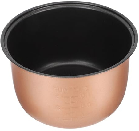 Olla Interior de Repuesto para Olla Arrocera 3l de Aleación de Aluminio | Revestimiento Antiadherente, Pieza Reemplazable Buena Transferencia de Calor