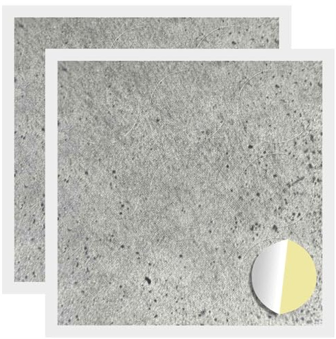 vidaXL Cubierta de Tornillo Autoadhesiva 2 pcs Gris Concreto, Tapa Redonda Adhesiva, Accesorio Decorativo, Tapa Tornillos, Material para DIY, decoración de Muebles y Paredes