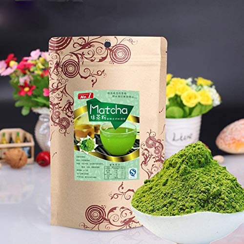 100g (0.22LB) thé vert japonais Matcha naturel Thé Matcha thé Thé chinois Thé cru Sheng cha Nourriture verte