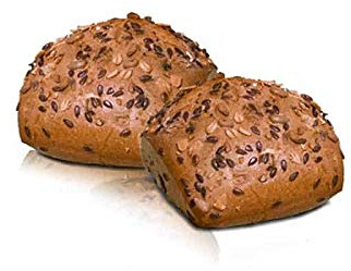 Vestakorn Handwerksbrötchen, 10x Party-Mehrkornbrötchen - frisches Brötchen – mit Leinsamen, Haferflocken und Sonnenblumenkernen, 10 Stück