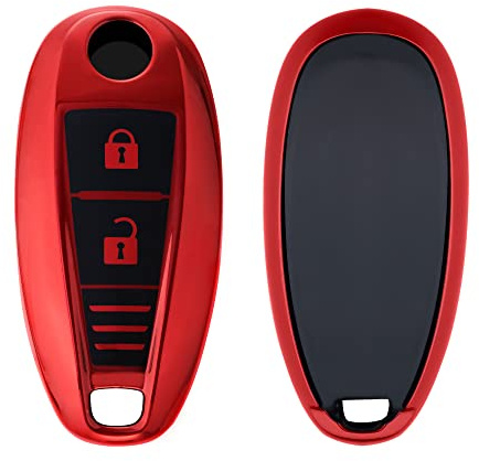 kwmobile Custodia Compatibile con Suzuki Sport con 2 tasti Keyless Go - Cover Chiavi Auto Protezione Copri Telecomando - Copertina Chiave - Copertura Gommata Silicone TPU