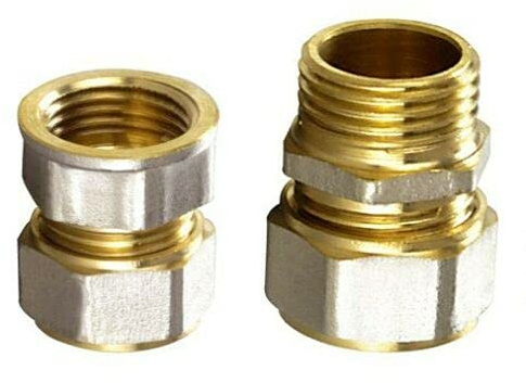 Schraubfitting, Klemmverschraubung Verbundrohr 16x2 1/2 Zoll DVGW nach Auswahl (16x2 1/2 Aussengewinde)