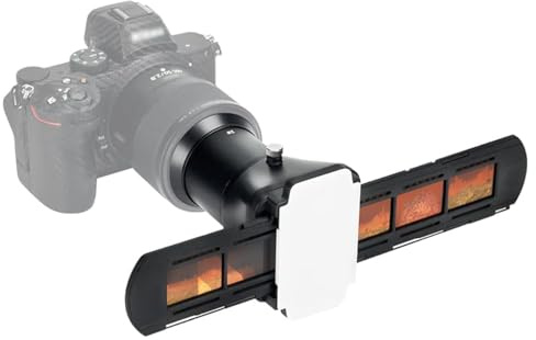 JJC Slide and Film Digitizing Adapter Kit for Negative Copying and Film Converting to Digital, Replaces Nikon ES-2 Photo Digitizer Converter for Select Canon Nikon Sony Marco Lenses