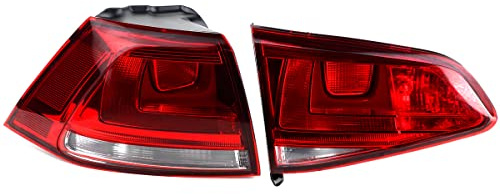 Johns, Heck Leuchten Rückleuchte passend für VW Golf VII 5G1 BA5 Satz in. auß. 12-16 LI