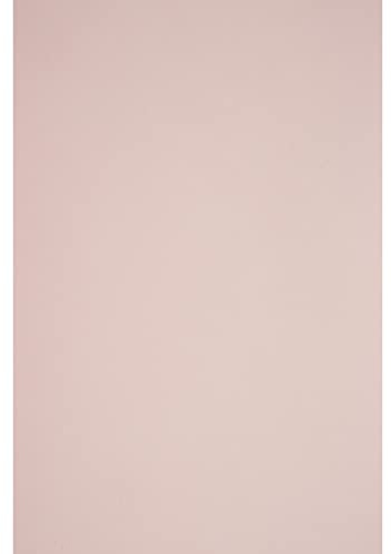 Netuno 25x Tonkarton Blass-Rosa DIN A4 210x 297 mm 290g Sirio Color Nude Bastel-Karton farbig Fotokarton A4 bunt Karton Hochzeit Taufe Weihnachten Geburtstag DIY-Karten buntes Tonpapier bedruckbar