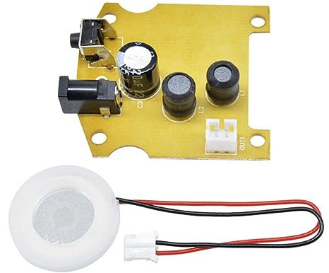 Yooghuge Ultraschall-Luftbefeuchter Maker DC3.7V-12V D20mm 113KHz USB Keramik Zerstäuber Befeuchtete Platte PCB Modul Leiterplatte Zerstäubung Maker