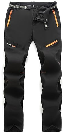 LHHMZ Pantalon de randonnée Homme Printemps-été Pantalon de Marche Sportive Respirant et Confortable Pantalon décontracté d'escalade de Trekking