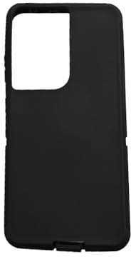 Replacement TPE Rubber Outer Skin Compatible with Otterbox Defender Series Case for Samsung Galaxy S21 Ultra Black