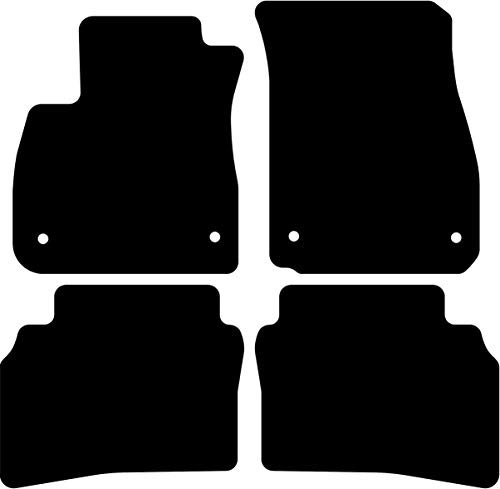 Kovvar Fußmatten passend für Opel Insignia 2017-2022 Passend zur Ausführung: Grand Sport/Sports Tourer | Qualität: Basic