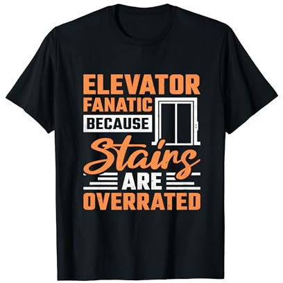 Aufzug Lift Taste - Fahrstuhl T-Shirt