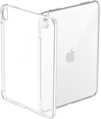 ProCase Coque Transparente pour iPad (A16) 11 Pouces 2025, iPad 10ème Génération 10,9 Pouces 2022, Étui Housse de Protection Antichute, Ultra Léger et Classique -Clair