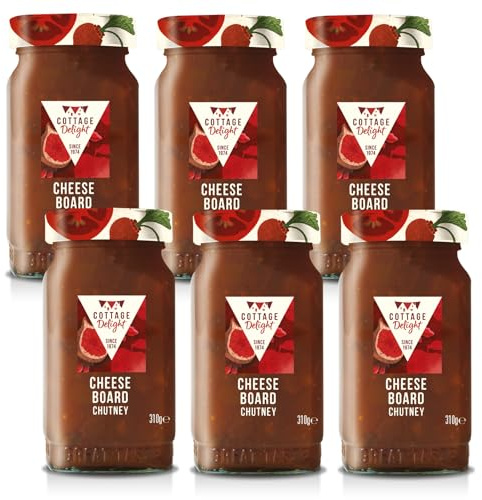 Cottage Delight - Cheese Board Chutney - 310g - Pack of 6
