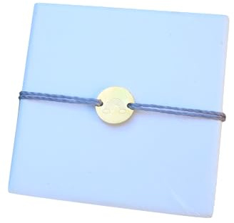 Positiva Jewelry Regenbogen Armband für Damen und Mädchen, – Freundschaftsarmband mit Regenbogen-Anhänger aus wasserfestem Edelstahl, Glücksbringer & Geschenk für Frauen und Mädchen.