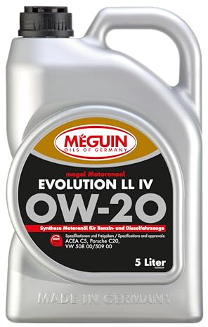 Meguin megol Motorenöl Evolution LL IV SAE 0W-20 | 5L | Motoröle | Art.-Nr.: 33058