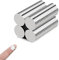80 Pezzi | 10x2mm Mini Magneti Forti, Magneti al neodimio,Mini Calamite per Frigo, Lavagne, Artigianato, Mappe, Decorazioni - D'argento