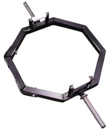 barra hexagonal trap bar peso muerto deadlift barra olimpica fuerza powerlifting gimnasio home gym entrenamiento piernas gluteos espalda agarre neutro levantamiento pesado (CERRADA 28MM)