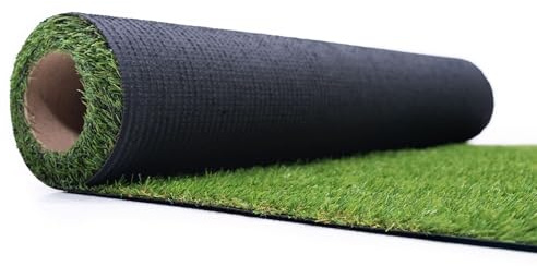 Casanoov Gazon Synthétique PELMO 1x5m Hauteur Brins 20mm - Gazon Artificiel Extérieur en Rouleau - Faux Gazon Résistant UV Chlore - Idéal Balcon Terrasse Jardin Piscine