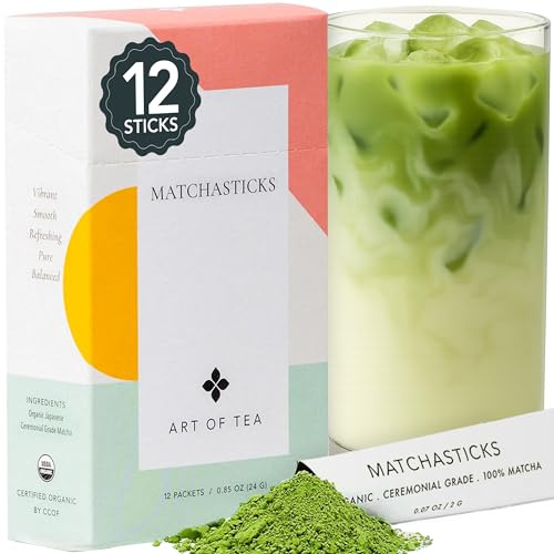 Art of Tea | Matcha Powder Tea | Matchasticks 12 Count