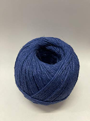 Wurstgarn Bindegarn Kordel 3/3,5 pro Rolle (200g) - Wurstkordel farbig (BLAU)