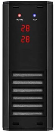 Aquarium heater PTC Ceramic for Salt and Fresh Water, Digital LED Display Submersible Heater With External Thermostat Controller, Adjustable Fish Tank Heater