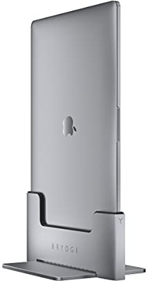 Brydge Base de Acoplamiento Vertical Compatible con MacBook Air de 13 Pulgadas (2020-2018) 2 Puertos Thunderbolt™ 3