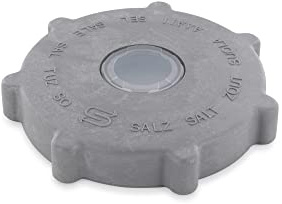 DEKAROX saltbehållarlock saltförslutning lämplig för Siemens Bosch 165259 00165259 för diskmaskin diskmaskin som Classixx Logixx Exxcel extra klass Silence Plus Sportline