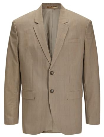 Jack & Jones Jprbushwick Harry Blazer Reg Fit Noos, Griffes/Carreaux : Coupe Droite, 54