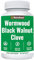 Wormwood Black Walnut and Clove Detox Cleanse for Humans | Gut, Colon & Bowel Guard with Pumpkin Seed & Papaya | Lab Tested, Easy to Swallow & Non-GMO | 60 Capsules