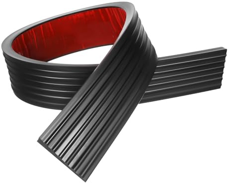 FONDOTIN Pedana Per Soglia in Pvc Per Marciapiedi Soglie Di Casa Porte Esterne Sedie Rotelle e Deambulatori Superficie Antiscivolo Facile Da Installare e Duratura Per Uso Quotidiano