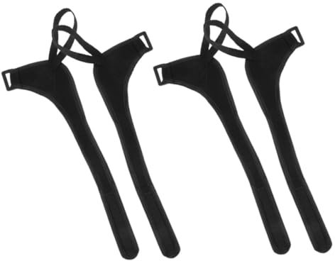 ibasenice 2paires Sangles De Poignet pour Bâtons De Ski Et Randonnée Bandes De Fixation Ajustables Polyester Confortables Et Durables Support Stable pour Bâtons De Marche Trekking Accessoire