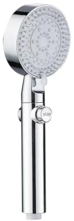 Evapure High Pressure Shower Head with Hose & Holder – 5 Spray Modes, Water Saving Handheld Shower Head with ON/Off Switch, Self-Cleaning Nozzles & Adjustable Bracket