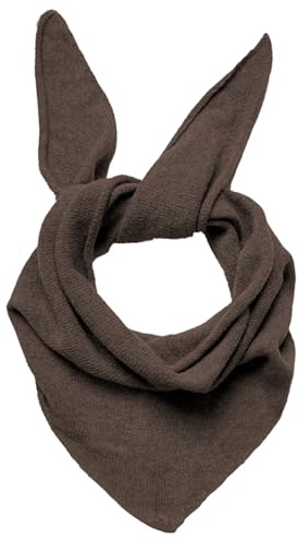 irisaa Damen kleine Dreieckstuch, leichtes Halstuch Schal zum täglichen Tragen, 120 x 40 cm, Deckenschal Frühling Herbst für Frauen und Mädchen