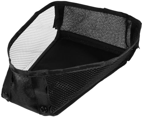HYTROVE Bolsa Organizadora Negra para Carrito de Ñiño Diseño Práctico y Reutilizable, Hecha de Tela Oxford Ligera, Adecuado para Uso al Aire Libre